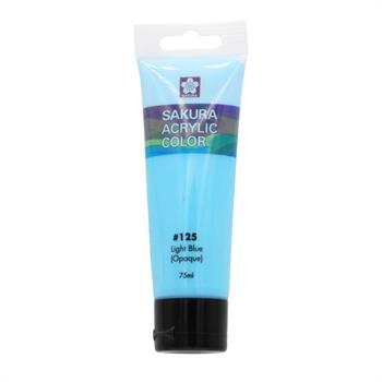 رنگ اکریلیک ساکورا  75میل  LIGHT BLUE