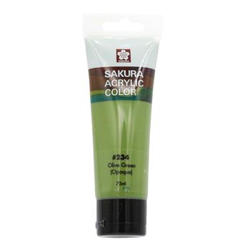 رنگ اکریلیک ساکورا  75میل   OLIVE GREEN