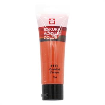 رنگ اکریلیک ساکورا   75میل  OXIDE RED