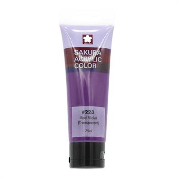 رنگ اکریلیک ساکورا  75میل   RED VIOLET