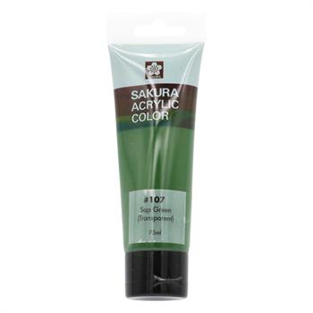 رنگ اکریلیک ساکورا  75میل   SAP GREEN