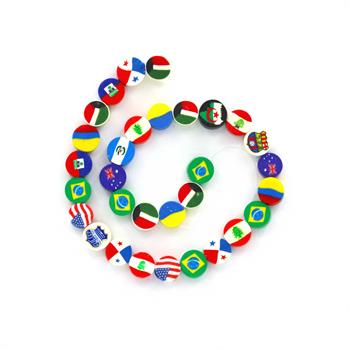 مهره تزئینی طرح پرچم