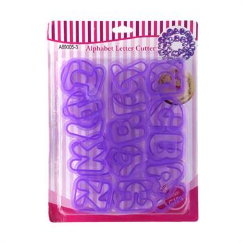  کاتر پلاستیکی حروف طرح1