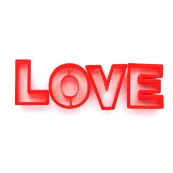  کاترپلاستیکی طرحLOVE