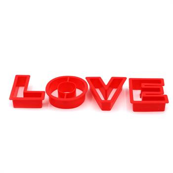  کاترپلاستیکی طرحLOVE